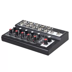 MIX5210 10-Kanal Mischpult Digital Audio Mixer Stereo USB Mixer Audio TS - Bild 1 von 5