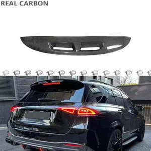 Real Carbon Fiber Rear Roof Spoiler Wing For Mercedes-Benz GLE-Class SUV 2020-23 - Imagen 1 de 8