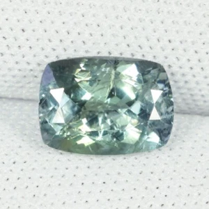 1.80 cts Best Grade Lustrous UNHEATED" Natural Tanzanite Gemstone - Cushion !! - Picture 1 of 3