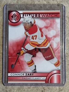 23-24 Upper Deck SP Authentic Futre Watch Limited Red #156 CONNOR ZARY - Picture 1 of 1