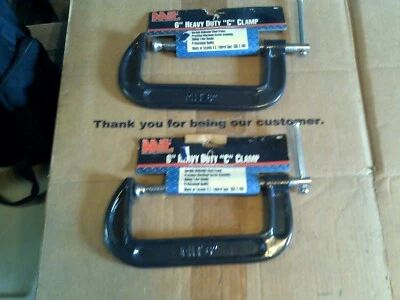 2 Of MIT Part # 4027 Heavy Duty C-Clamp 6" - Image 1 of 2