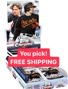 2023 Topps Chrome Baseball Base *FREE SHIPPING!! * You Pick #1-220* QTY DISCOUNT