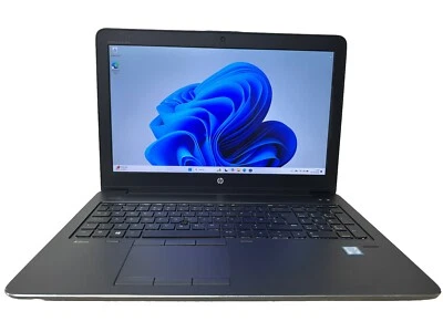 HP Laptop Windows 11 ZBOOK 15 G3 i7 6820HQ 2.7GH 8 GB 256GB NVIDIA Quadro M2000M - Image 1 of 4