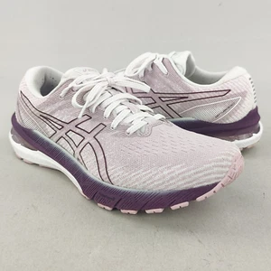 Asics GT-2000 10 Womens Size 8.5 White Purple Running Walking Gym Shoes - Picture 1 of 12