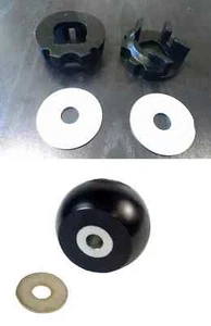 POLYPRO 89.2mm DIFF MOUNT BUSH KIT black for FORD LTD BA BF 07/2003-12/2007 - Picture 1 of 3