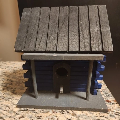 Handmade wooden bird house Cover