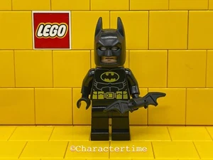 LEGO DC Superheroes Batman - Tuta nera con cintura gialla e stemma sh016a - Foto 1 di 2
