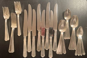 Dawn Stainless Alvin Set Includes 36 Pieces Silverplate Flatware Silverware - Picture 1 of 7
