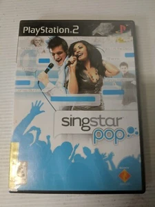 SingStar: Pop (Sony PlayStation 2, 2007) Complete In Box Black Label PS2 - Picture 1 of 1