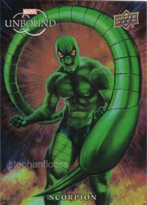 Upper Deck 2022 Marvel Unbound #87 Scorpion Rainbow Foil Fred Ian LeRoy - Foto 1 di 1
