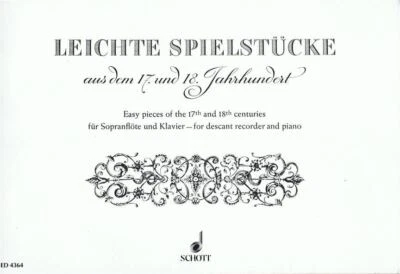 Easy Pieces of the 17th and 18th centuries soprano recorder and p - Image 1 of 3