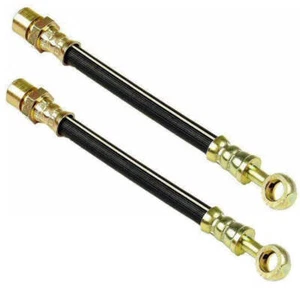 Par de mangueras de freno delanteras para Suzuki Samurai en la pinza - Imagen 1 de 1