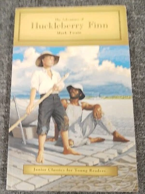 The Adventures of Huckleberry Finn Mark Twain Junior Classics For Young Readers  - Image 1 of 3