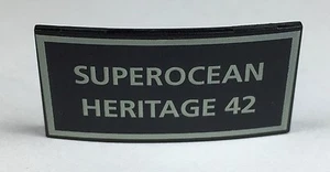 Cronógrafo de exhibición de placa de plástico BREITLING SUPEROCEAN HERITAGE 42 acero dorado/ - Imagen 1 de 1