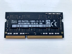 SK hynix 4GB 1RX8 PC3L-14900 DDR3L 1866MHz 1.35V 240pin SODIMM Memory RAM - Picture 1 of 4