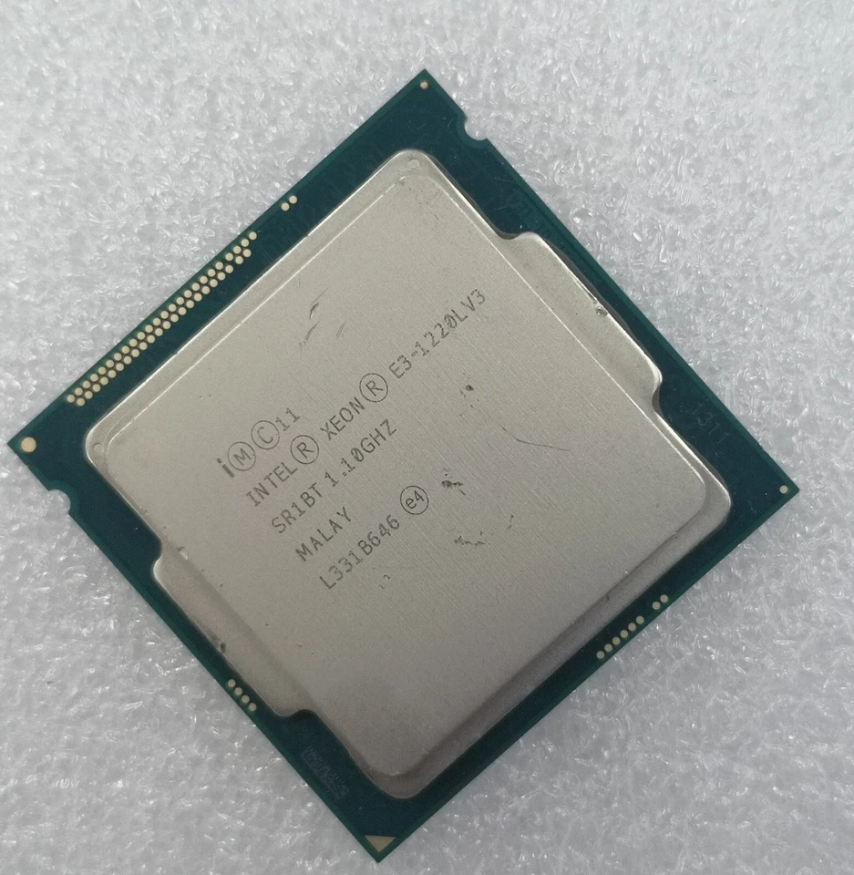Intel Xeon E3-1286L v3 e3 1285Lv3 1275Lv3 1265Lv3 1268Lv3 1220Lv3 LGA 1150  CPU - Image 1 of 4