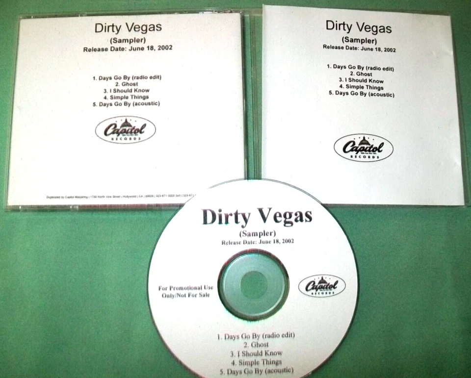 Dirty Vegas ** SELTENES PROMO CD ** Dirty Vegas Sampler - 2002 - Bild 1 von 1