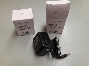 (2) Leap Frog Leap Pad Schoolhouse Quantum AC Power Supply Adapter D41-06-500R - Picture 1 of 4
