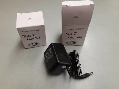 (2) Leap Frog Leap Pad Schoolhouse Quantum AC Power Supply Adapter D41-06-500R - Image 1 of 4