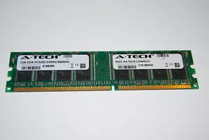 PC3200 1 GB DIMM 400 MHz DDR SDRAM Memory - Picture 1 of 1