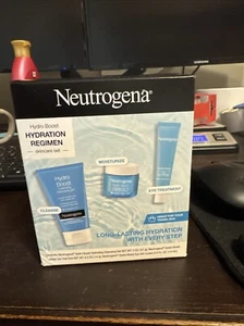 Neutrogena Hydro Boost Hydration Regimen Skincare Set -3 Pieces- New In Box - Picture 1 of 5