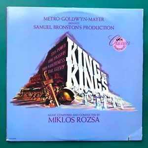 Miklos Rozsa KING OF KINGS Film Soundtrack LP Samuel Bronston Jeffrey Hunter MGM - Picture 1 of 24
