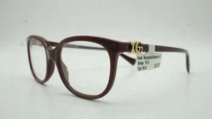 GUCCI GG 10750 006 BURGANDY DESIGNER AUTHENTIC EYEGLASSES GG10750 54-19 145 - Picture 1 of 4