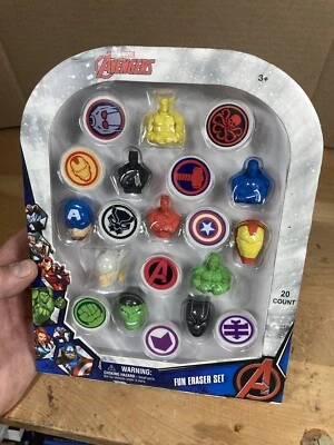 Juego de borrador divertido Marvel Avengers nuevo precintado Foto 1 de 4