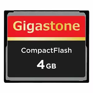 Dane-Elec/Gigastone 4GB Compact Flash Memory Card for Nikon D70 and Canon XT - Picture 1 of 2