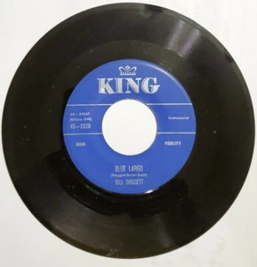 Northern Soul Bill Doggett Blue Largo Ram Bunk Shush King Records EX - Foto 1 di 2