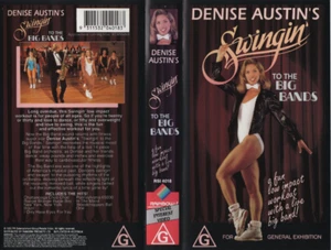 DENISE AUSTIN'S - SWINGIN' TO THE BIG BANDS - VHS -PAL -NEW- Original Oz release - Picture 1 of 1