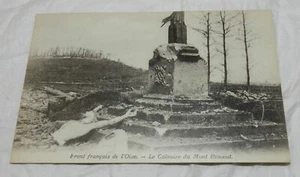 Lot 31 - French WWI Postcard - French Front of the Oise - The Calvary of Mont Re - Bild 1 von 3