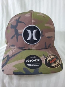 Hurley Herren Super Icon Mütze/Kappe - tarnfarben - flexible Passform Größe S - M - Bild 1 von 9
