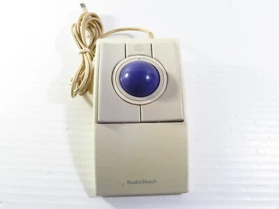 Mouse Radio Shack Super Desktop Trackball 26-393 - Imagem 1 de 4