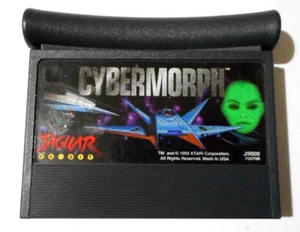 CYBERMORPH - 1 Mb version - jeu cartouche Atari Jaguar Original Game cartridge - Imagen 1 de 3