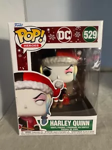 2024 Funko Pop Heroes DC Holiday HarleyQuinn Vinyl Figure #529 - Picture 1 of 2
