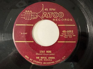 Doo Wop 45 - Royal Jokers "You Tickle Me Baby"/"Stay Here" Atco 6052 HÖREN - Bild 1 von 2