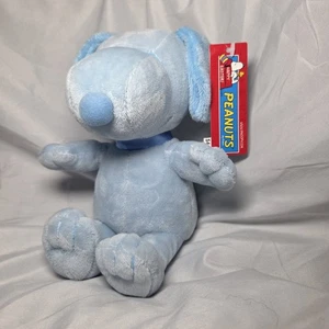 Galerie Peanuts Snoopy Puppy Dog Blue 7" Plush Peanuts Stuffed Animal NWT - Picture 1 of 18