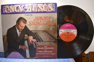 Jimmy Swaggart Dwain Johnson Phil Johnson Only Jesus LP Jim JLP-123 Stereo - Picture 1 of 2