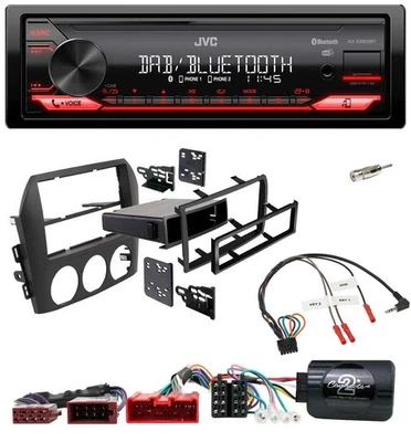JVC Bluetooth USB DAB Lenkrad Autoradio für Mazda MX 5 NC 2005-2008 aktiv - Bild 1 von 4