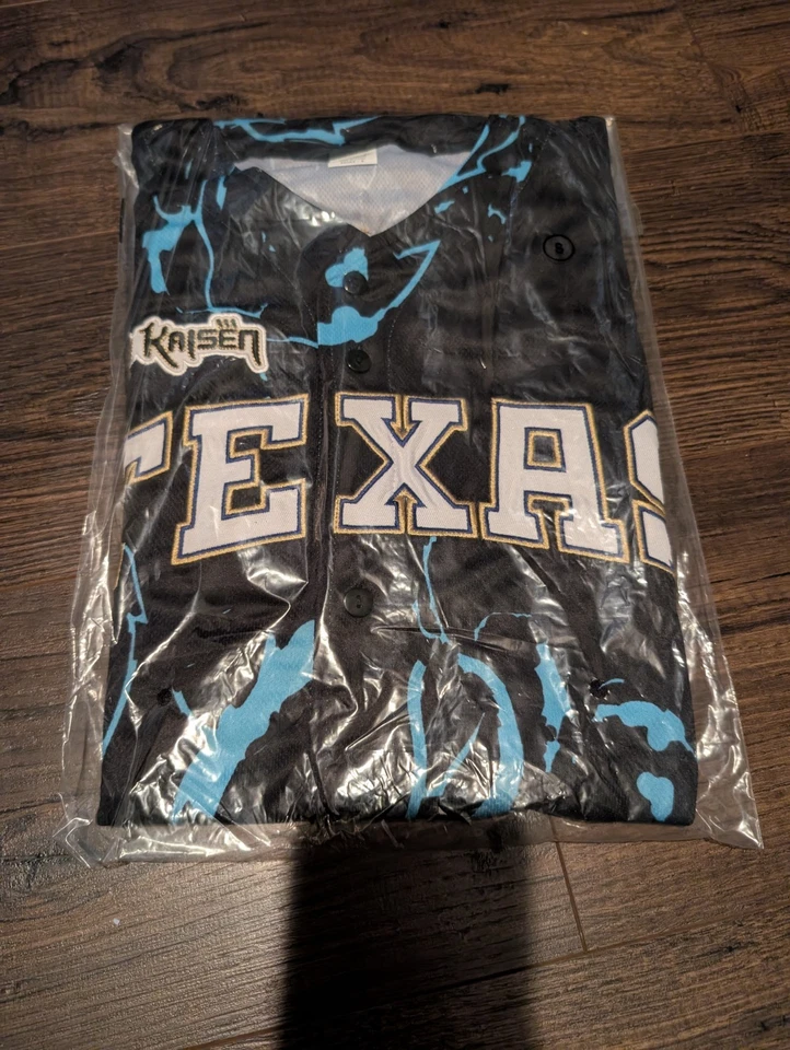 Texas Rangers  Jujutsu Kaisen Theme Night Jersey 7/1/25   Size S - Image 1 of 1