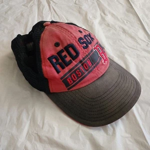 Boston Red Sox Trucker Sombrero Favorito Fan Gorra Ajustable MLB Béisbol Azul Rojo - Imagen 1 de 9