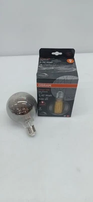 4 x OSRAM LED VINTAGE E27 Bombilla Globo 95 SMOKE regulable 11W - Imagen 1 de 4