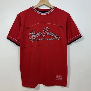 Camiseta vintage Paco Jeans New York bordada cuello redondo hombre talla pequeña S - Imagen 1 de 7
