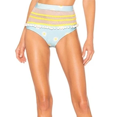 Tularosa Thessy Bikini Bottoms - Daisy Skies Size S NWOT - Image 1 of 4