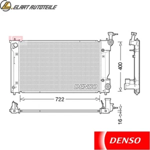 KÜHLER MOTORKÜHLUNG DRM50098 FÜR LEXUS ISIII 4GR-FSE 2.5L 6cyl IS III - Picture 1 of 8