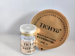 LUXURY 24K Gold + Collagen Facial Masks, Face Mask For Anti Aging x 2 sets - Picture 1 of 7