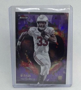 2024 Topps Finest - Rare Trey Benson #283 Purple Refractor /125 (RC) - Bild 1 von 2