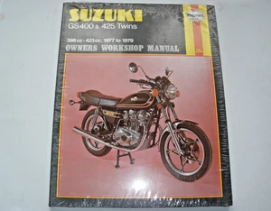 Suzuki GS 400 GS425 twins Haynes manual. 1977 to 1979. 415. New in cellophane - Picture 1 of 2
