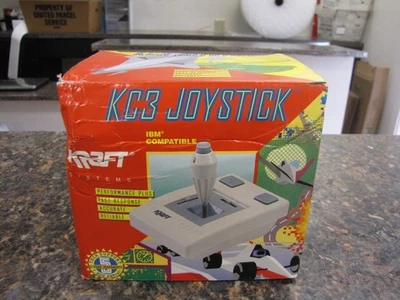 BRAND NEW Vintage Kraft KC3 Joystick IBM, PC, XT, AT Compatible 820047-11A -HP33 - Image 1 of 4